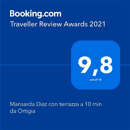Mansarda Diaz Con Terrazza A 10 Min Da Ortigia דירה סירקוזה